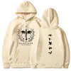 Sudadera con Estampado Retro Cuarto Ala 2025 para Mujer Casual Moda Retro Pulóver Otoño e Invierno Gótico Manga Larga Top Deportivo