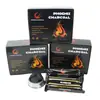 Carvão Inflamável para Narguilé Árabe Carvão para Churrasco de Alta Temperatura ao Ar Livre Carvão de Queima Rápida Ecológico Carvão Sem Fumaça Usos para Narguilé Carbono