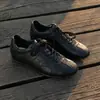 Couro Macio, Sola Macia, Sapatos Casuais Confortáveis de Sola Lisa para Mulheres, Novo Lançamento Primavera 2026 Versátil de Alta Qualidade Retro Tênis de Treino Alemão
