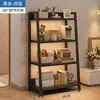 Rack de armazenamento multi-camada rack de armazenamento prateleira pequena estante doméstica Piso expositor rack sala de estar simples rack de armazenamento trapezoidal