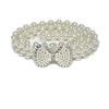 Cinturón decorativo para mujer, estilo coreano, fino, con cadena de perlas y elegante elástico con cuentas para falda.