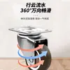 Roda Universal Rodízio Pesado Roda Universal Silenciosa Carrinho de Mão Reboque Roda Direcional com Freio Polia
