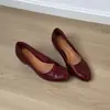 Versión de piel de oveja~Estilo vintage, cuero genuino, zapatos planos simples para el trabajo y para ir a la oficina para mujer, sin cordones, con aumento de altura interior, suela blanda, versátiles