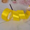 Suministro de fábrica 4cm cinta de poliéster para silla de boda respaldo cinta de satén cinta ramo flor material cinta de embalaje al por mayor