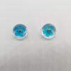 Flor de Pêssego Seca, Contas de Flor de Narciso, Acessórios de Joalheria Semiacabados, Acessórios DIY para Brincos e Colares, Hemisfério de 16mm
