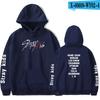 Sudadera con capucha estilo coreano 2025 Nueva banda de chicos coreana Stray Kids Sudadera Unisex Holgada Chaqueta Superior