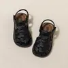 Sandalias Romanas de Playa para Niñas, Estilo Nuevo 2026, Cerradas, Anticolisión, Verano, Antideslizantes, Moda Infantil, Tejido Falso Hueco