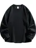 Ropa para Hombre Fengshe / Marca de Moda Sudadera Holgada Versátil Estilo Americano de Cuello Redondo de Peso Pesado 300G para Hombre, Sudadera de Invierno y Otoño