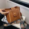 Bolso de Hombro Cruzado Nuevo de Moda para Mujer Bolso Cubo Versátil de Moda Bolso Tote Retro Bolso de Mujer