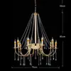 2026 Nuevos Accesorios de Boda Estilo Hierro Electroplateado Arte de Hierro Araña de Cristal Decoración de Pabellón de Ceremonia de Escenario Suministros de Boda Araña