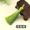 Borla de nudo chino para oreja, accesorio de joyería DIY, colgante para bolso de coche, colgante artesanal de estilo nacional, cordón para oreja