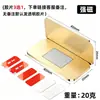 Aço Inoxidável Dourado Ventosa para Armário Sem Furo Magnético Forte Batente de Porta de Gaveta Contato Magnético para Porta de Correr Sução Magnética para Porta de Empurrar/Puxar de Armário de Cozinha