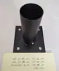 Mástiles Engrosados y Alargados, Bases de Columna, Accesorios de Fijación para Vallas de Bambú, Tienda de Fábrica de Bridas Huecas.