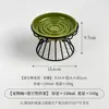 Cuenco Redondo Sencillo de Color Sólido para Alimentación Lenta con Base de Hierro Densa, Cuenco Cerámico para Mascotas del Hogar, Cuenco para Gatos, Cuenco para Perros, Plato Anti-Atragantamiento para Alimentación Lenta