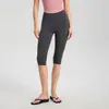 Shorts Deportivos de Yoga Shuxi Talla Única Nube de Alta Cintura Levanta Glúteos Sobre la Rodilla Ropa de Fitness Shorts de Ciclismo para Mujer