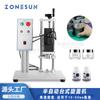 Máquina de Tampar Semiautomática Zonesun Máquina de Tampar Elétrica de Mesa Máquina de Tampar Garrafas 10-50mm Máquina de Tampar Alimentos e Bebidas