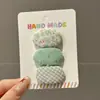 Flequillo de Lunares para Niñas Pinza Bb Estilo Coreano Dulce Versátil Pasador para Niñas Ovalado Color Caramelo Pinza Lateral para el Cabello Accesorio para el Cabello