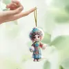 Pingente Ópera de Pequim Estilo Chinês 2026 Personagem de Ópera Acrílico Decoração Chaveiro Tendência Nacional Acessório de Bolsa