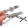 Plateado Pasador de Pelo de Lazo de Cuero Dulce Cool Flequillo de Niña Pinza Lateral Clip para Cabello Frontal Cabello Roto Accesorios para el Cabello 2024