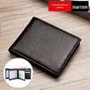 Primeira camada Cowhide Driving ID Bag Multi-Functional Genuine Leather Wallet Short Men's Wallet Driving ID Card Bag Card Card Holder