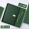 Set de caja de regalo de cuaderno A5 de gama alta para negocios, alto valor estético, adecuado para ferias comerciales de empresas y como cuaderno de recuerdo