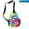 2021 Nuevo Estudiante Tie-Dye Impresión Digital 3D ins para Hombre y Mujer Bolso de Hombro de Tela Oxford Soporte al por Mayor