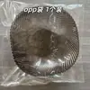 Prato de Frutas Espessado Pet Plástico Simples Transparente Bandeja de Frutas Sala de Estar Lanche Doce Lanche Seco Prato de Sobremesa