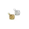 Plata de Ley S925 Circonita Micro-Pavimentada Colgante de Cinco Piezas del Dios de la Riqueza Pulsera de Cuerda Tejida a Mano Colgante Accesorios de Joyería
