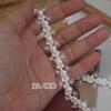 Encaje Bordado de Poliéster Exquisito Cortado Soluble en Agua Materiales Decorativos para Empalme de Ropa Accesorios de Empalme para Joyería DIY
