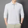 Camisa base de color liso cuello falso muestra temperamento collar decorativo versátil para hombre otoño e invierno nuevo estilo cuello falso de camisa cuello puntiagudo solapa