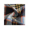 Tela de Cuadros Otoño e Invierno de 225g, Tela de Cuadros de Poliéster-Algodón Cepillado de Hilo Teñido de 7 Count, Adecuada para Camisas, Decoraciones de Cojines y Manteles