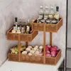 Estante de almacenamiento para cocina, organizador de encimera, estante para ollas doméstico, gabinete multicapa, estante multicapa para colocar tazones y platos