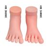 Herramientas de Manicura Venta al por Mayor Práctica Modelo de Pie Único para Práctica de Manicura Pies Protésicos Pie Izquierdo y Pie Derecho Modelo Tablero de Exhibición Modelo de Pie Protésico Suave