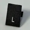 Etiquetas de Tamanho Tecidas de Alta Densidade em Estoque, Etiquetas de Tecido Dobradas, Atacado de Fábrica, Etiquetas de Tamanho Universais Pretas e Brancas para Roupas, Envio em 24 Horas