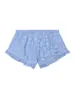 Conjunto de top regata e shorts bordados vazados com efeito lavado, moda europeia e americana para mulheres, roupas femininas transfronteiriças