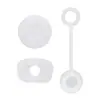 Tampa de Palito Stanley Silicone Anti-Vazamento Tampa de Vedação Multicor Copo Anti-Vazamento Personalizado Tampa de Silicone Anti-Derramamento Conjunto de 6 Peças