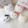 Broche de Muñeca de Peluche de Dibujos Animados Gato Kt Muñeca Hellokitty Decoración para Mochila Escolar Calcetines Accesorios Accesorios Colgante