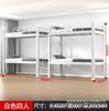 Litera con Escritorio Combinado, Cama para Dormitorio de Estudiantes Universitarios, Litera para Dormitorio Escolar, Cama para Apartamento de un Solo Piso
