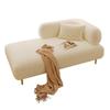 2025 Novo Modelo Chaise Longue Hotel Sala de Estar Varanda Quarto Área de Descanso Celebridade da Internet Tecido Preguiçoso Sentar e Reclinar Sofá para Apartamento Pequeno