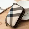 Moda europea y americana tarjetero para mujer con cremallera monedero pequeño tarjetero tipo organizador para hombre y mujer tarjetero múltiple tarjetero para licencia de conducir