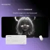 Mouse Pad Irmã Real Frio Intenso, Tamanho Extra Grande e Resistente a Manchas, Adequado para Meninos e Meninas, Jogos de Escritório, Base Espessada, Base Antiderrapante para Computador