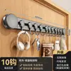 Ganchos de ventosa para detrás de las puertas, sin clavos, tendedero sin rastro para dormitorio, entrada, colgar ropa, bolsos y llaves, perchero multiusos