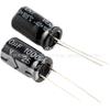 Capacitor Eletrolítico de Alumínio Plug-In 1000uF 25V 10*17mm