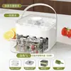Nuevo Fabricador de Cubitos de Hielo, Charola de Hielo Tipo Prensa de Grado Alimenticio para Refrigerador Doméstico, Molde DIY para Cubitos de Hielo, Molde para 50 Cubitos de Hielo