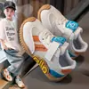 Zapatos de Algodón de Dos Capas Estilo Nuevo de Invierno para Niños, Zapatos con Superficie de Cuero para Niños con Felpa, Suela Suave, Zapatos Casuales, Zapatos Versátiles y Funcionales de Moda para Niñas