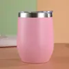 Venta al por mayor del fabricante Más vendido Transfronterizo Doble capa Acero inoxidable Vacío 12 oz Taza para huevo Taza termo Comercio exterior Listo para enviar Taza de regalo