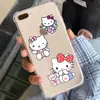 Pegatina de Gato Kt Dibujo Animado Lindo hellokitty Sanrio Pegatina de Gato Kitty Maleta DIY Pegatina para Diario Personal