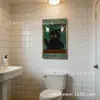 Calcomanías termoadhesivas hechas a medida para uso transfronterizo, con divertidos diseños temáticos de gatos, café y baño, adecuadas para decoración del hogar y arte de pared