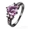 Anillos de Sociedad Transfronterizos Nueva Moda de Lujo Europea y Americana Anillos de Circonita Una Pieza Dropshipping Talla de EE. UU. para Mujer Accesorios para Manos al por Mayor