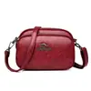 Bolso de Moda para Mujer 2025 Multicapa Estampado Gran Capacidad para Teléfono Móvil Tendencia Transfronteriza Bolso Cruzado para Mujer Bolso Pequeño de Cuero Suave